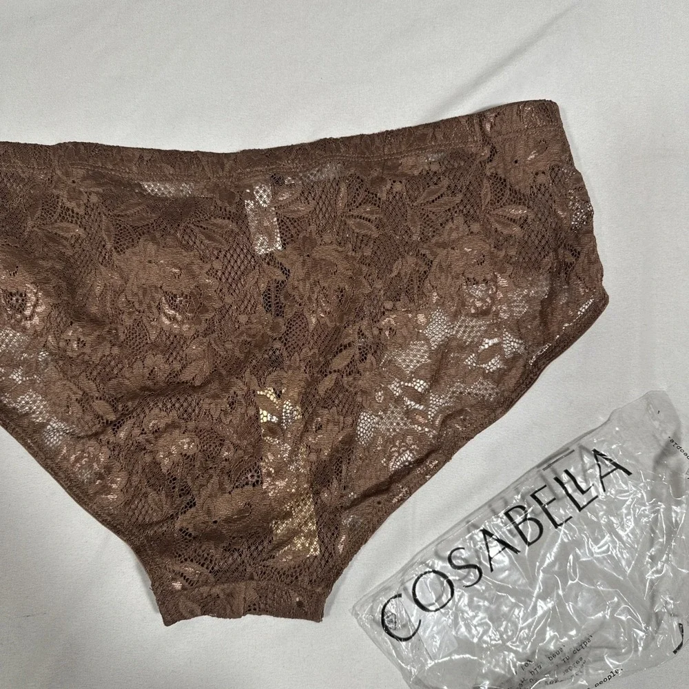 NWT Cosabella [ Mens Large ] Never Say Never Comfort Micro Brief in Brown T2243